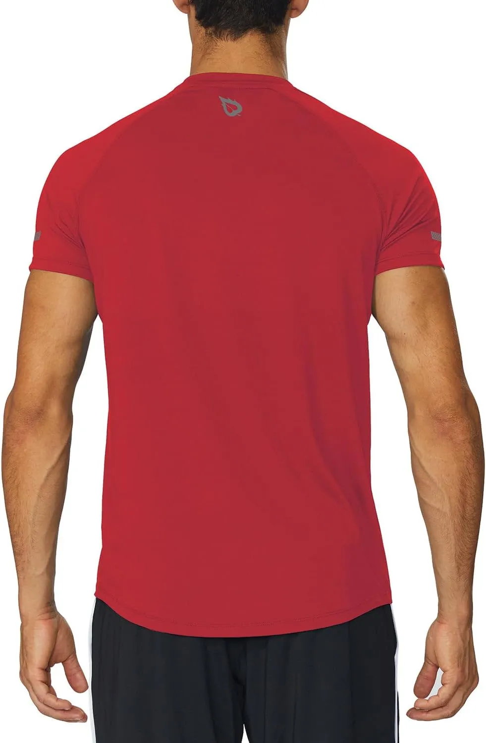 baleaf Men's Running Workout Shirts Short Sleeve Athletic T-Shirt Quick Dry