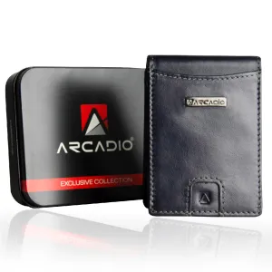 SLIM TRIM Sleek Soft Leather Money Clip ARWMC1014BL