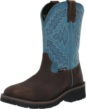 Wolverine Women's Rancher Arrow Waterproof Stell Toe Wellington Construction Boot