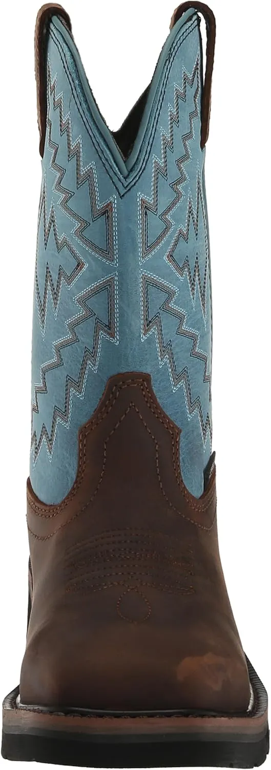 Wolverine Women's Rancher Arrow Waterproof Stell Toe Wellington Construction Boot