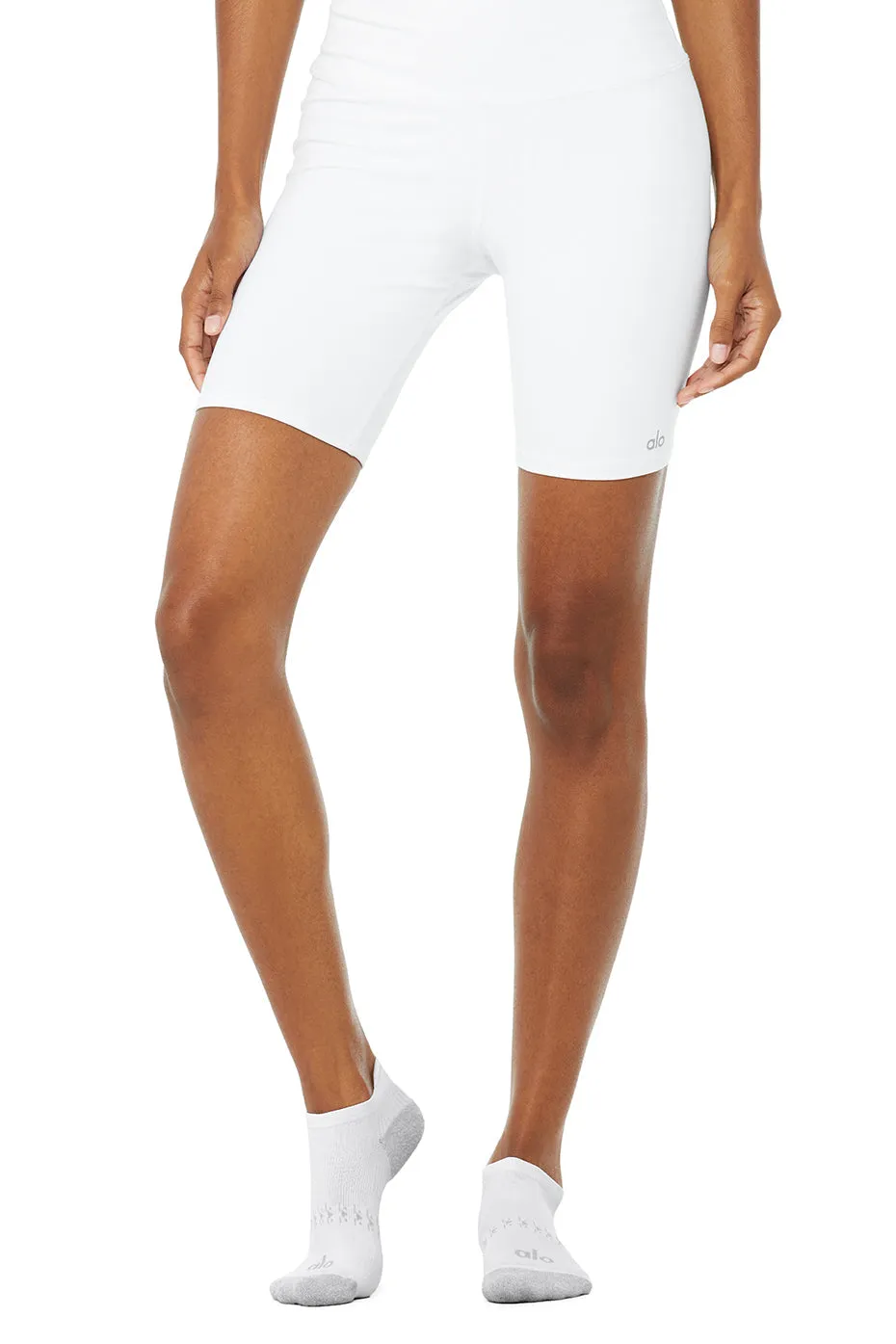Women's Performance Tab Sock - White/Dove Grey